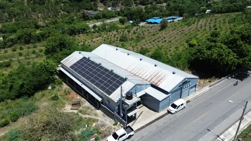 Instalación comercial en Ocoa